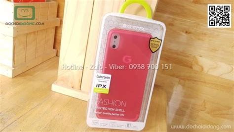 Ốp lưng iPhone X G Case Couleur Series dẻo siêu mỏng Đồ Chơi Di Động