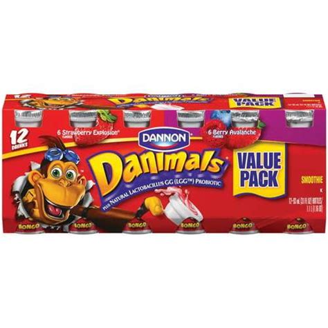 Dannon Danimals Smoothie, 12 ea – BrickSeek