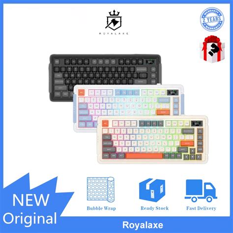 Royal Axe L Gasket Structure Hot Plug Giant Heart Rgb Mechanical Keyboard Shopee Philippines