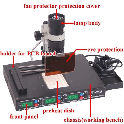 X Infrared Smt Smd Bga Rework Station Irda Welder