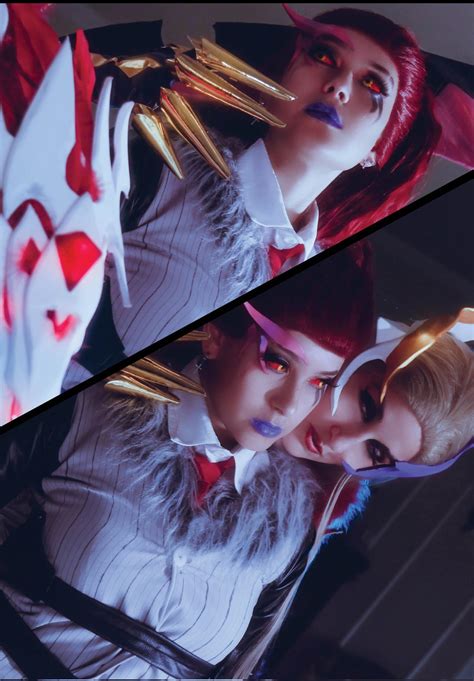 Evelynn Coven x Akali Crime City Nightmare Cosplay by RachAsakawa on ...