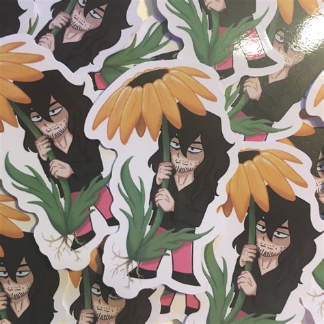 Bnha Aizawa Shota Eraserhead Stickers Etsy