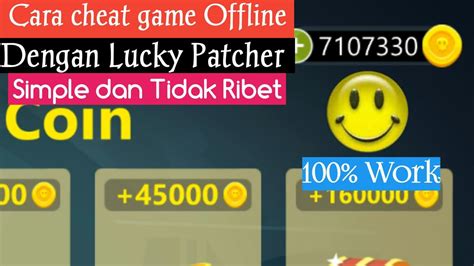 Cara Cheat Game Offline Dengan Lucky Patcher Work Youtube