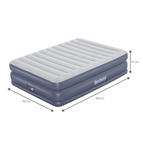 Cama Hinchable Doble Bestway Tritech X X Cm Con Inflador