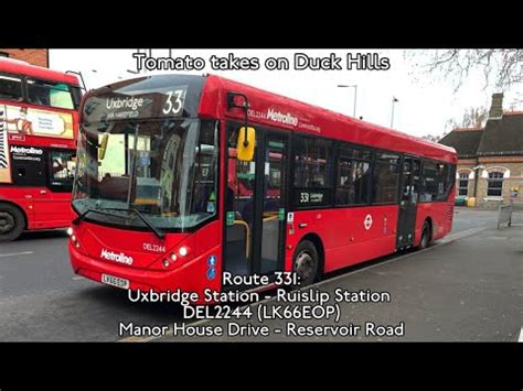 Tomato Takes On Duck Hills Route Uxbridge Stn Ruislip Stn Via