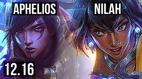 Aphelios And Soraka Vs Nilah And Amumu Adc 706 700 Games Godlike