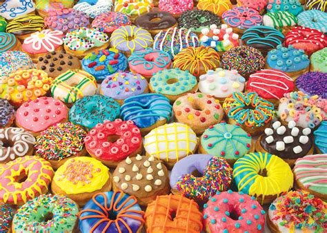 500 Pc New Puzzle Delicious Donuts Exquisite Goods Online Purchase Free