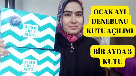 ÜCRETSİZ OCAK AYI DENEBUNU KUTU AÇILIMI BU AY EFSANE 3 KUTU YouTube