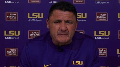 What Ed Orgeron Said After Lsus Blowout Loss To Alabama Graceacupuncture