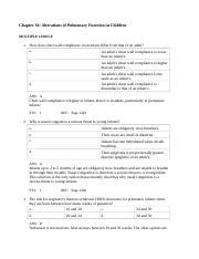 Chapter Patho Docx Chapter Alterations Of Pulmonary Function