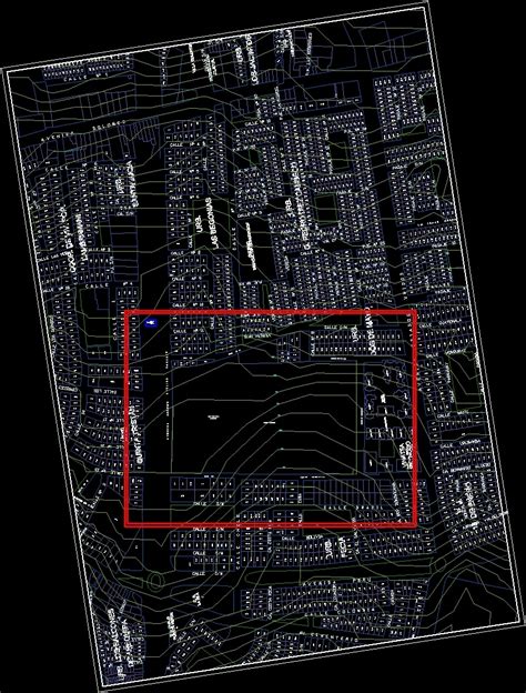 Vicinity Map Autocad