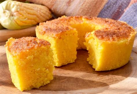 Receita De Bolo De Milharina Simples E Fofinho Liquidificador