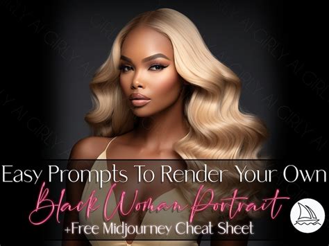 Best Midjourney Prompts For Black Women African American Black Women