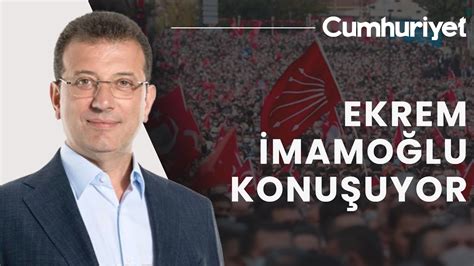 CANLI Sancaktepe de Ekrem İmamoğlu coşkusu YouTube