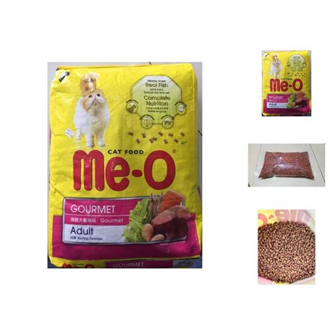 Jual Meo Gourmet 1 Kg Repack Makanan Kering Kucing Shopee Indonesia