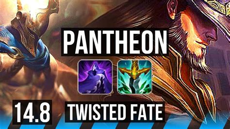 Pantheon Vs Twisted Fate Mid 5k Comeback 13310 Godlike 500