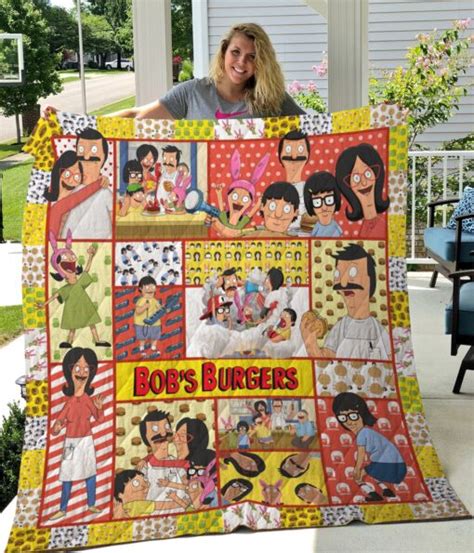 Bob S Burgers 3 Blanket Quilt G95 Goamazingstyle