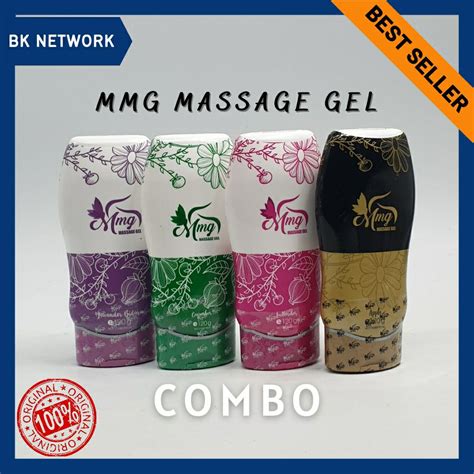 💖combo 👍 Mmg Massage Gel Pelbagai Jenis 120g Apple Lavender Bidara Cucumber Timun Minyak Urut