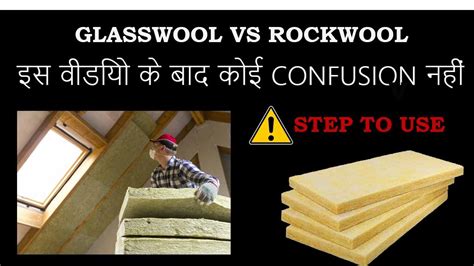 Ppt Glass Wool And Rockwool Insulation Are Different From Off