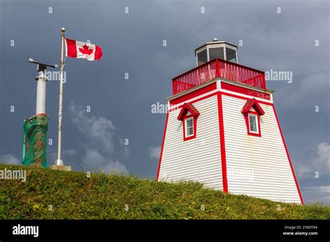 Fox Point Lighthouse, St. Anthony, Newfoundland & Labrador, Canada