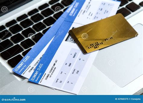 Buying Airline Tickets Stock Image Image Of Buying Flight 42960375