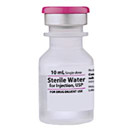 WATER FOR INJECTION SDV 10ML STERILE