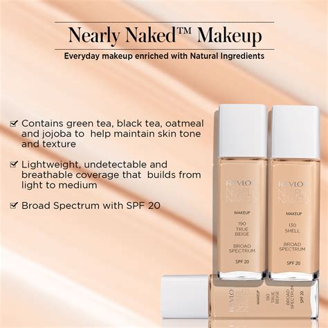 Buy Revlon Nearly Naked Make Up Spf 20 Online