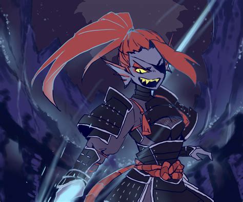 Undyne the Undying (Undertale) HD Wallpapers und Hintergründe