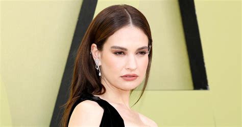 Lily James Puts Bikini Body On Display During Boat Day Photo