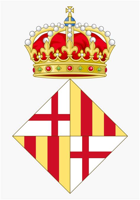 Coat Of Arms Of Barcelona - Barcelona Coat Of Arms , Free Transparent Clipart - ClipartKey