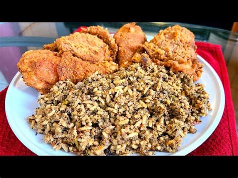 How To Make Louisiana Fried Chicken And Dirty Rice From Scratch YouTube