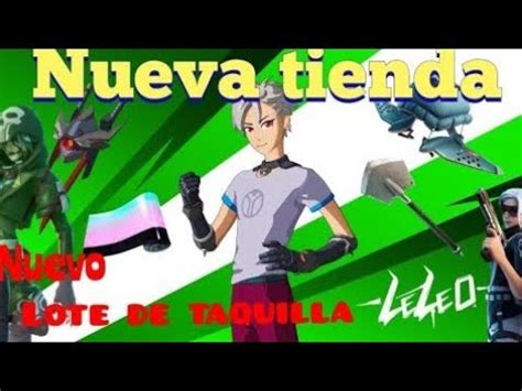 Nuevo Lote De Taquilla De Leleo Nueva Tienda De Abril Fortnite Youtube