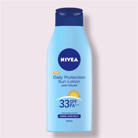 Jual Nivea Daily Protection Sun Lotion Spf 33 Pa 100ml Nivea Body Lotion Sun Protection Spf