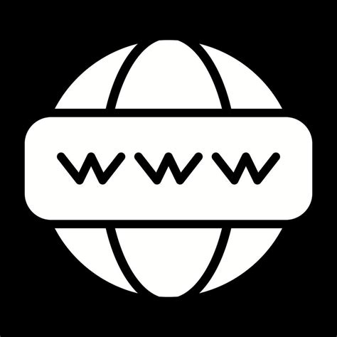 World Wide Web Vector Icon 40027834 Vector Art At Vecteezy