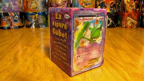 Pokemon Gallade Ex Figure Cube Opening Youtube