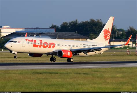 HS LTQ Thai Lion Air Boeing 737 9GPER WL Photo By Teerawut Wongdee