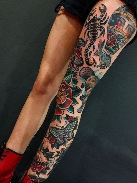 40 Coolest Leg Tattoos For Women In 2024 The Trend Spotter