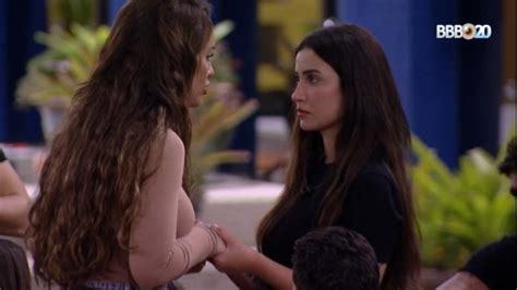 BBB20 Após treta Bianca Andrade e Rafa Kalimann fazem as pazes Me