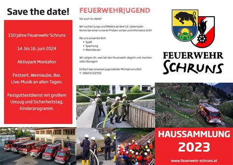 Spendenaufruf Ortsfeuerwehr Schruns