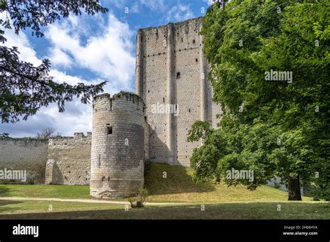 Wohnturm Und Wehrturm Des Schloss In Loches Loire Tal Frankreich