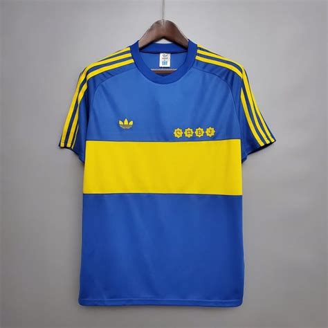 Maillot Retro Vintage Boca Junior 1981 Foot Soccer Pro