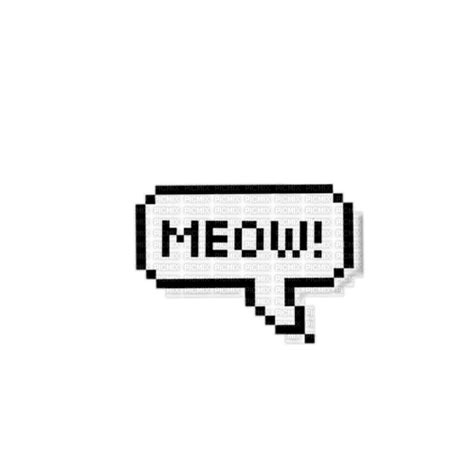 Meow Meow Miau Text Speech Bubble Speechbubble Free Png