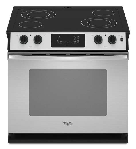 Whirlpool Range Drop In Electric Range Self Cleaning Ovens