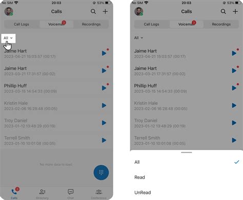 Check and Manage Voicemails