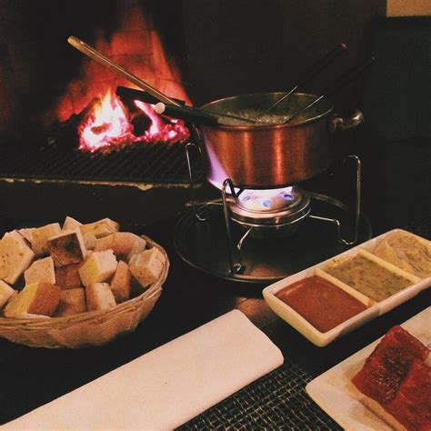 Fondue do restaurante Praça São Lourenço em São Paulo Food Instagram