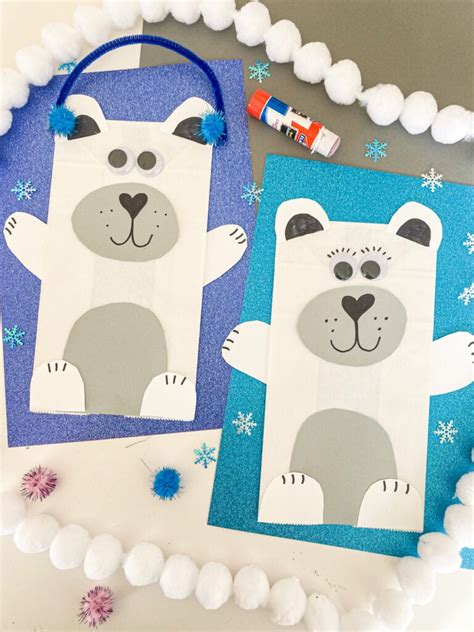 10 Easy Polar Bear Crafts For Kids 2023 Abcdee Learning