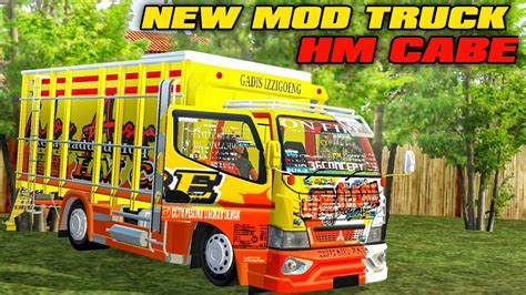 Share Mod Bussid New Truck Canter Hm Cabe Full Anim Led By Rmc