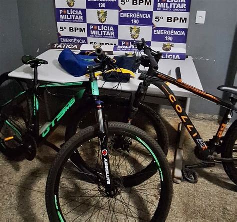 Dupla Armada Com Facas é Detida Após Roubar Bicicletas Em Rondonópolis