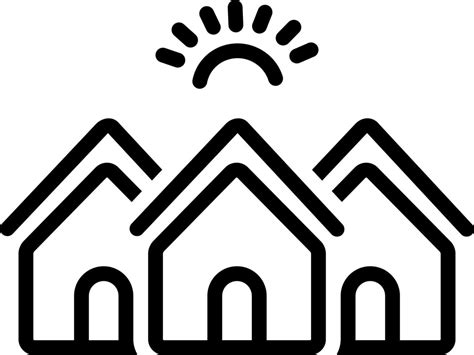 Line Icon For Housing Vector Art At Vecteezy