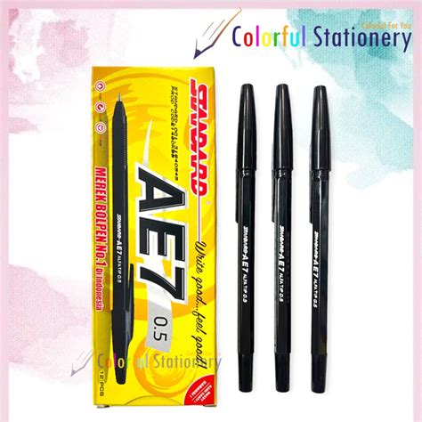 Jual Pulpen Ballpoint Standard Ae Pcs Shopee Indonesia